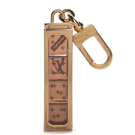 louis vuitton dice keychain|authentic louis vuitton keychain.